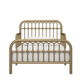 Little Seeds Monarch Hill Ivy Metal Toddler Bed with Safety 1st Heavenly Dreams Baby & Toddler Mattress