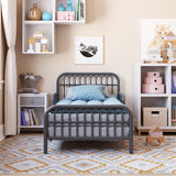Little Seeds Monarch Hill Ivy Metal Toddler Bed with Safety 1st Heavenly Dreams Baby & Toddler Mattress