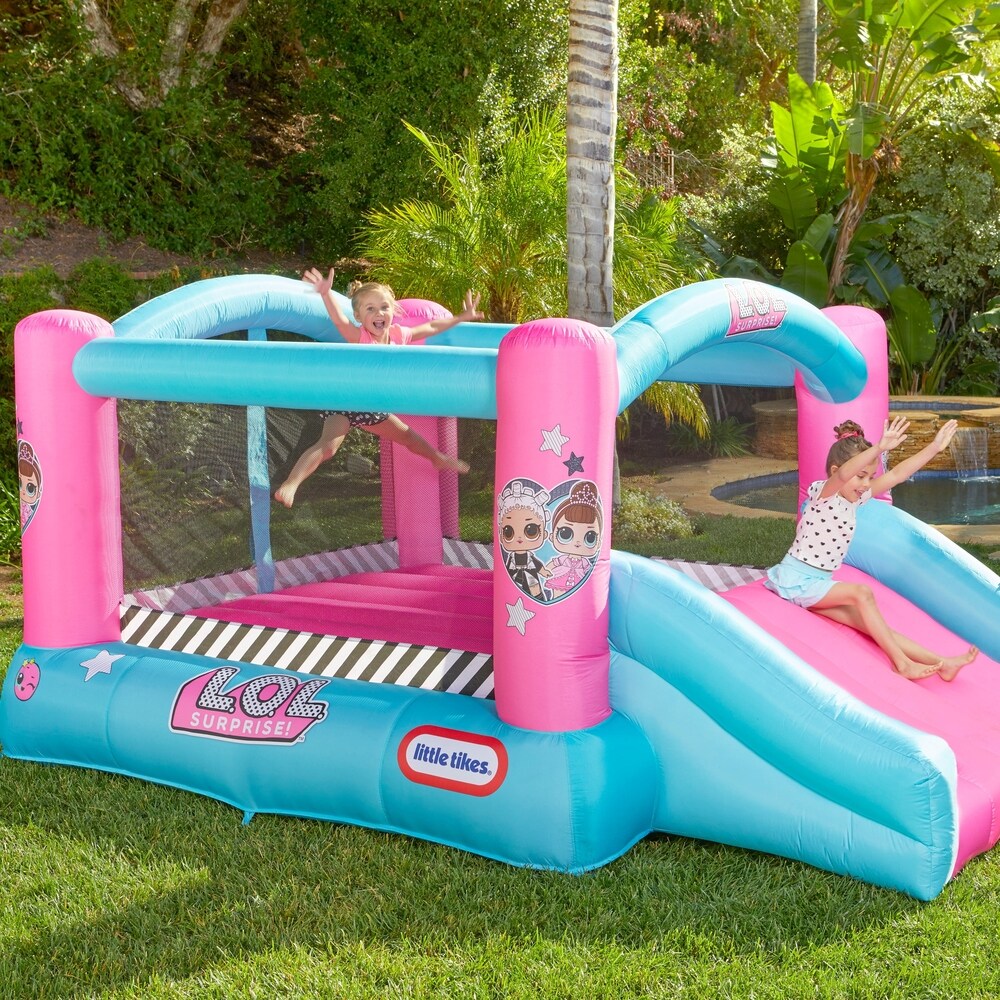 Little Tikes LOL Surprise Jump 'n Slide Bouncer - N/A