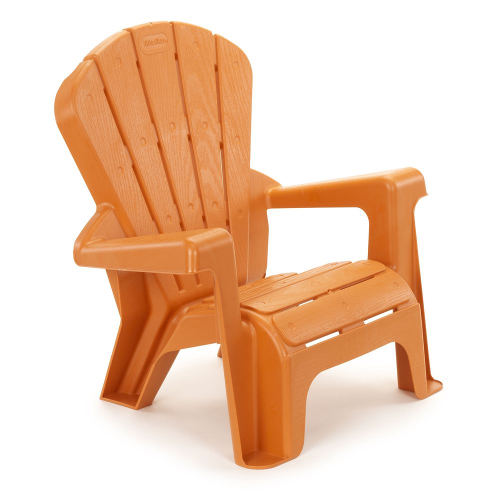 Little Tikes Orange Garden Chair - 18.50"L x 14.50''W x 18.00''H