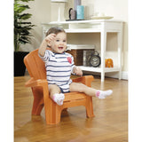 Little Tikes Orange Garden Chair - 18.50"L x 14.50''W x 18.00''H