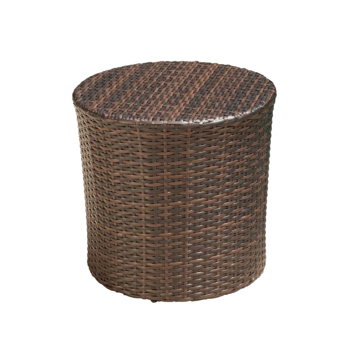 Christopher Knight Home Littleton Outdoor 3-Piece Wicker Stacking Chair Chat Set - N/A