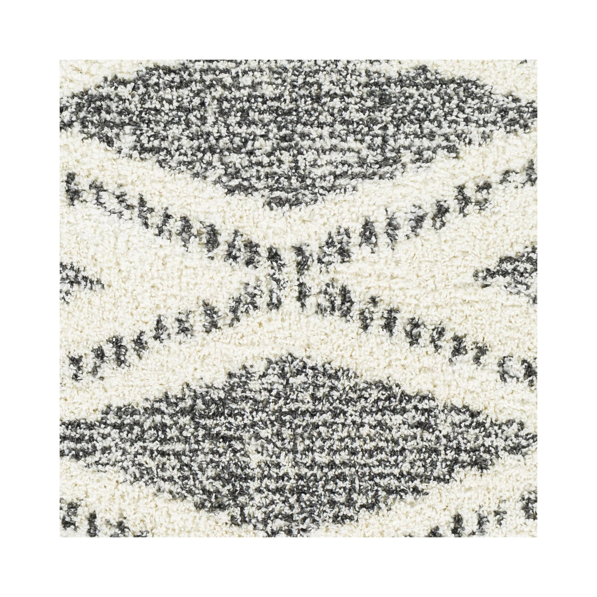 Livabliss Deluxe Shag Moroccan Tribal Area Rug