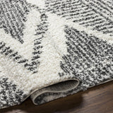 Livabliss Deluxe Shag Moroccan Tribal Area Rug