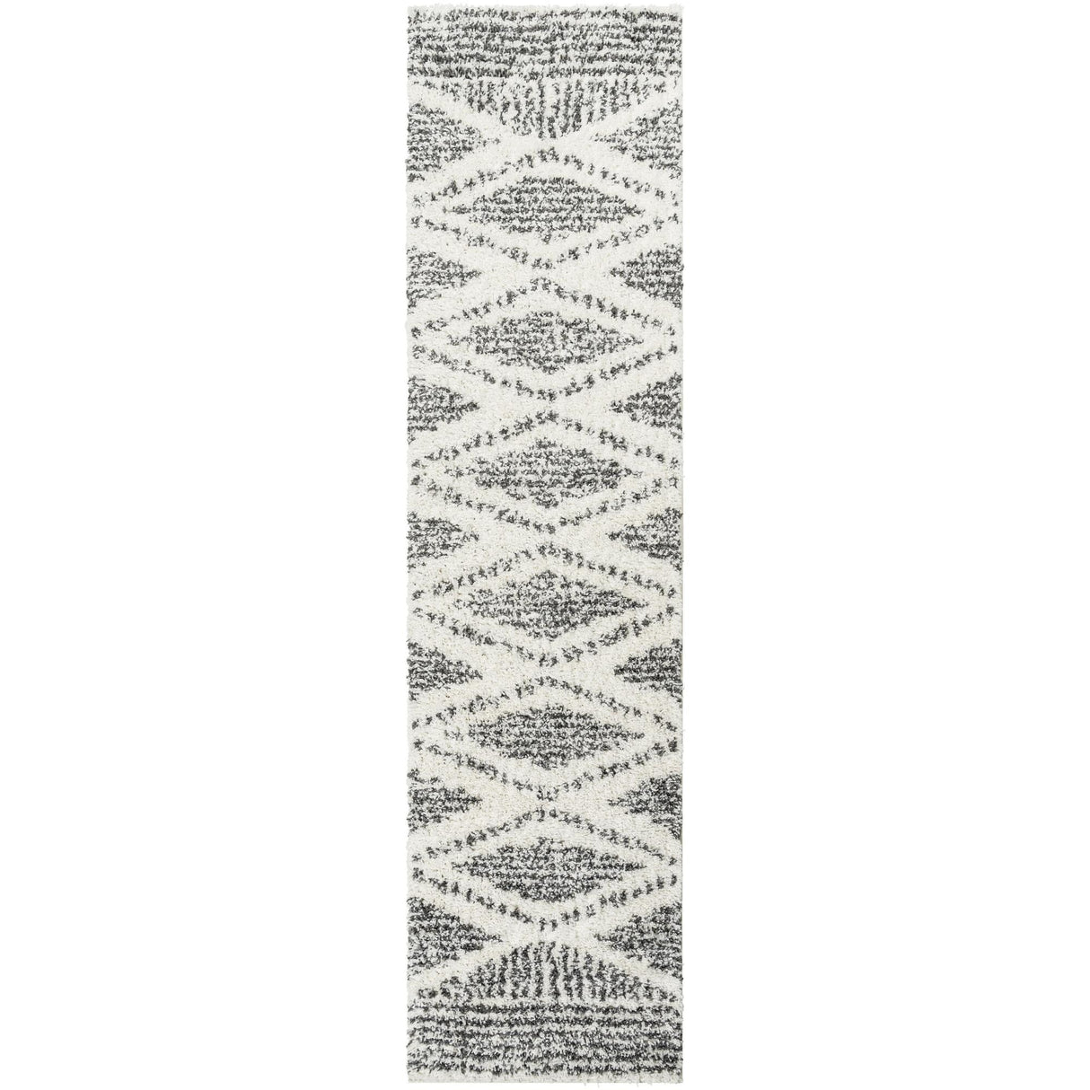 Livabliss Deluxe Shag Moroccan Tribal Area Rug