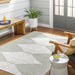 Livabliss Eagean Bohemian Diamond Outdoor Area Rug