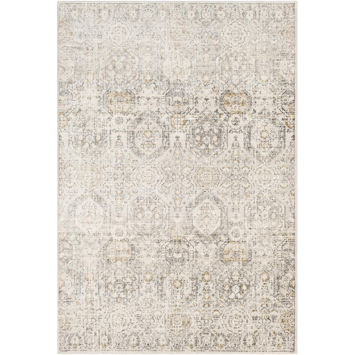 Livabliss Indigo Arts & Crafts Medallion Area Rug