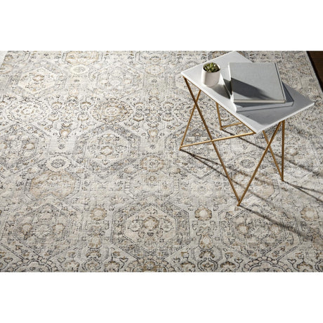 Livabliss Indigo Arts & Crafts Medallion Area Rug
