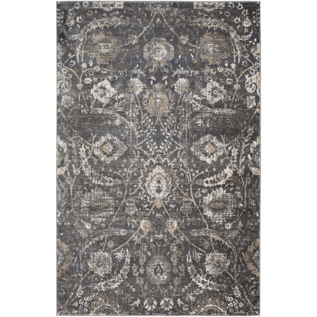Livabliss Indigo Updated Traditional Medallion Area Rug