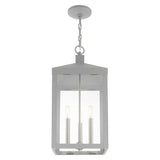 Livex Lighting Nyack 3 Light 11" Wide Outdoor Taper Candle Pendant