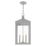 Livex Lighting Nyack 3 Light 11" Wide Outdoor Taper Candle Pendant