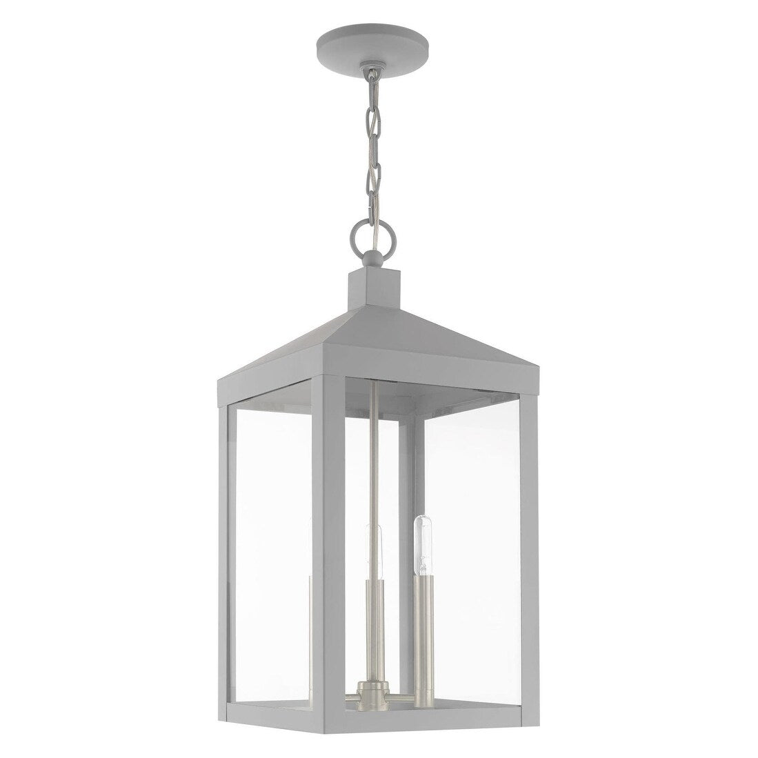Livex Lighting Nyack 3 Light 11" Wide Outdoor Taper Candle Pendant