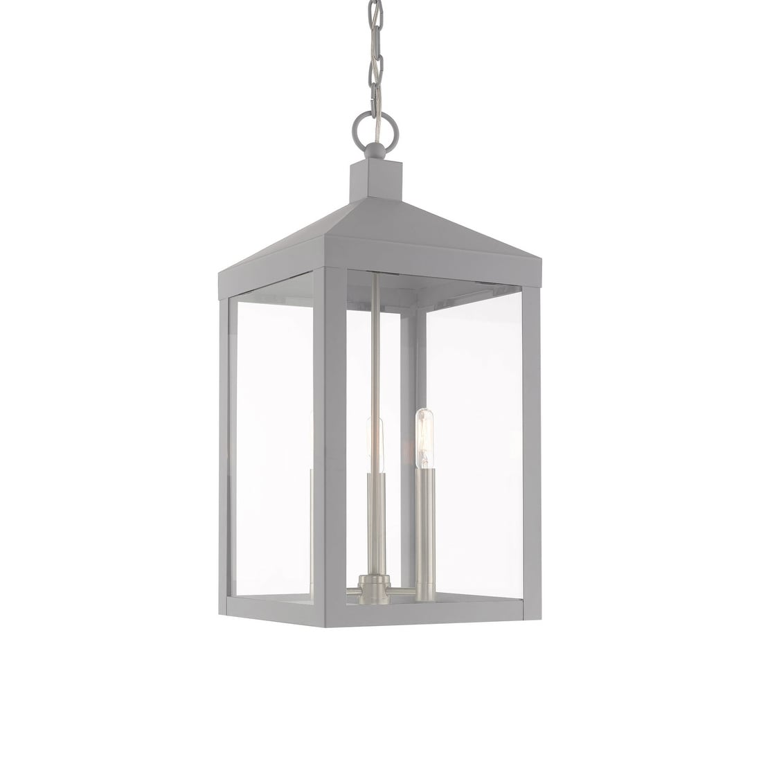 Livex Lighting Nyack 3 Light 11" Wide Outdoor Taper Candle Pendant