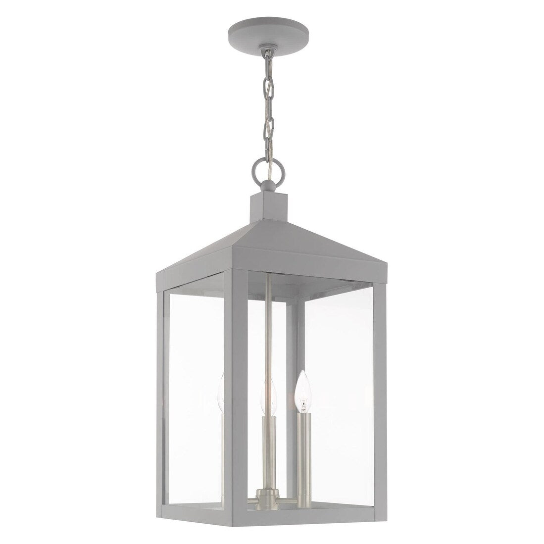 Livex Lighting Nyack 3 Light 11" Wide Outdoor Taper Candle Pendant