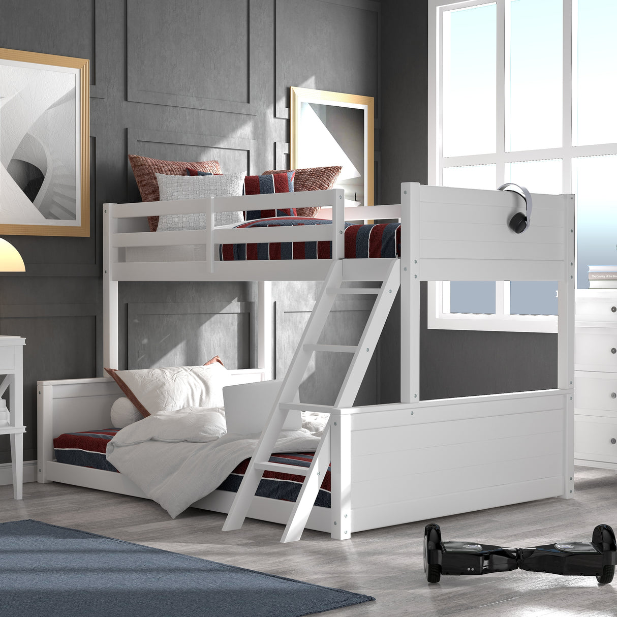 Living Essentials by Hillsdale Capri Wood Bunk Bed