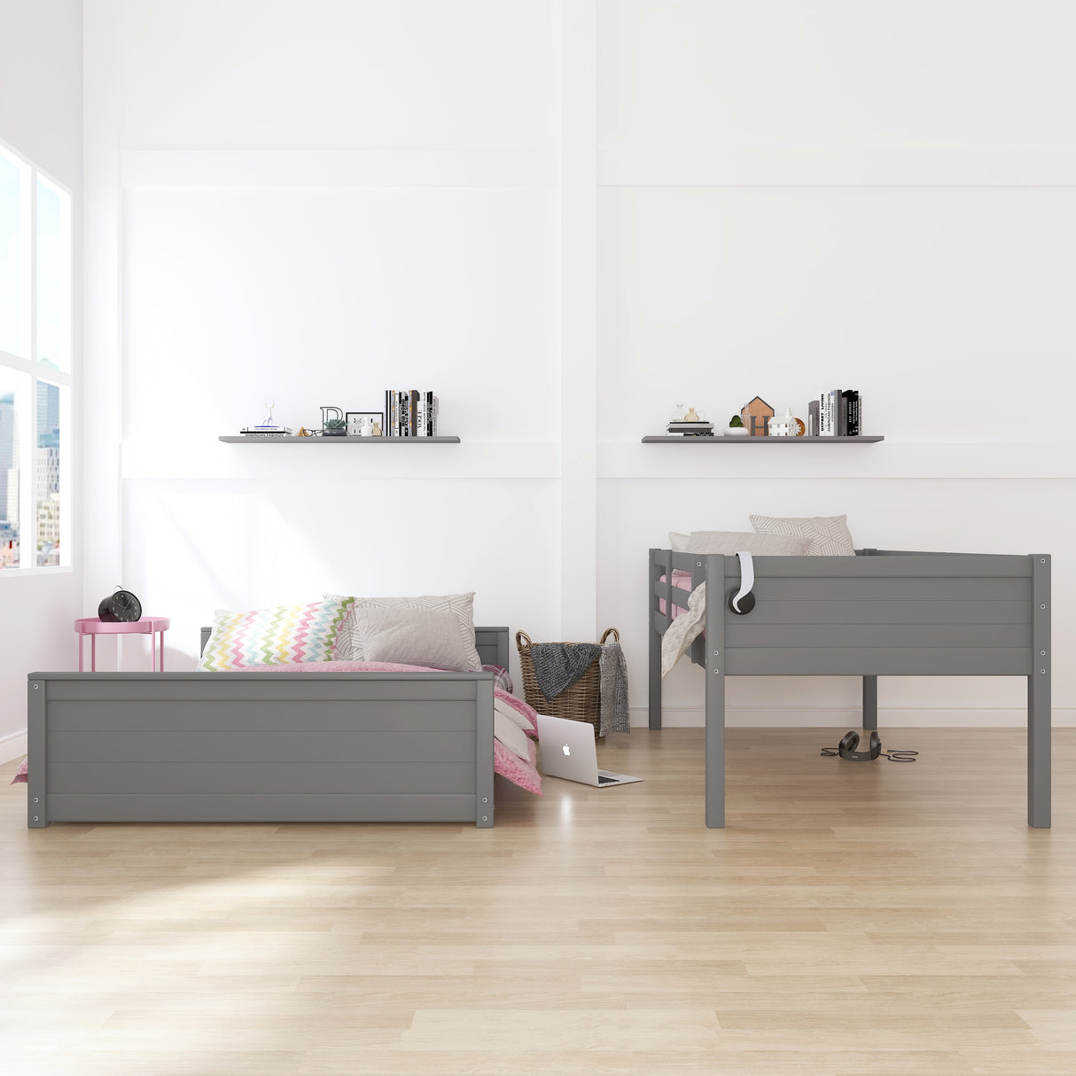 Living Essentials by Hillsdale Capri Wood Bunk Bed