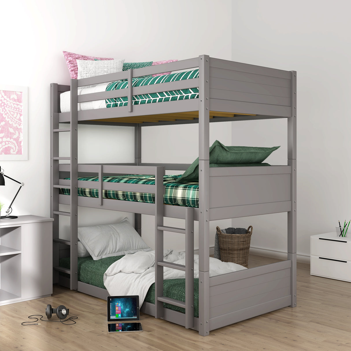 Living Essentials by Hillsdale Capri Wood Bunk Bed