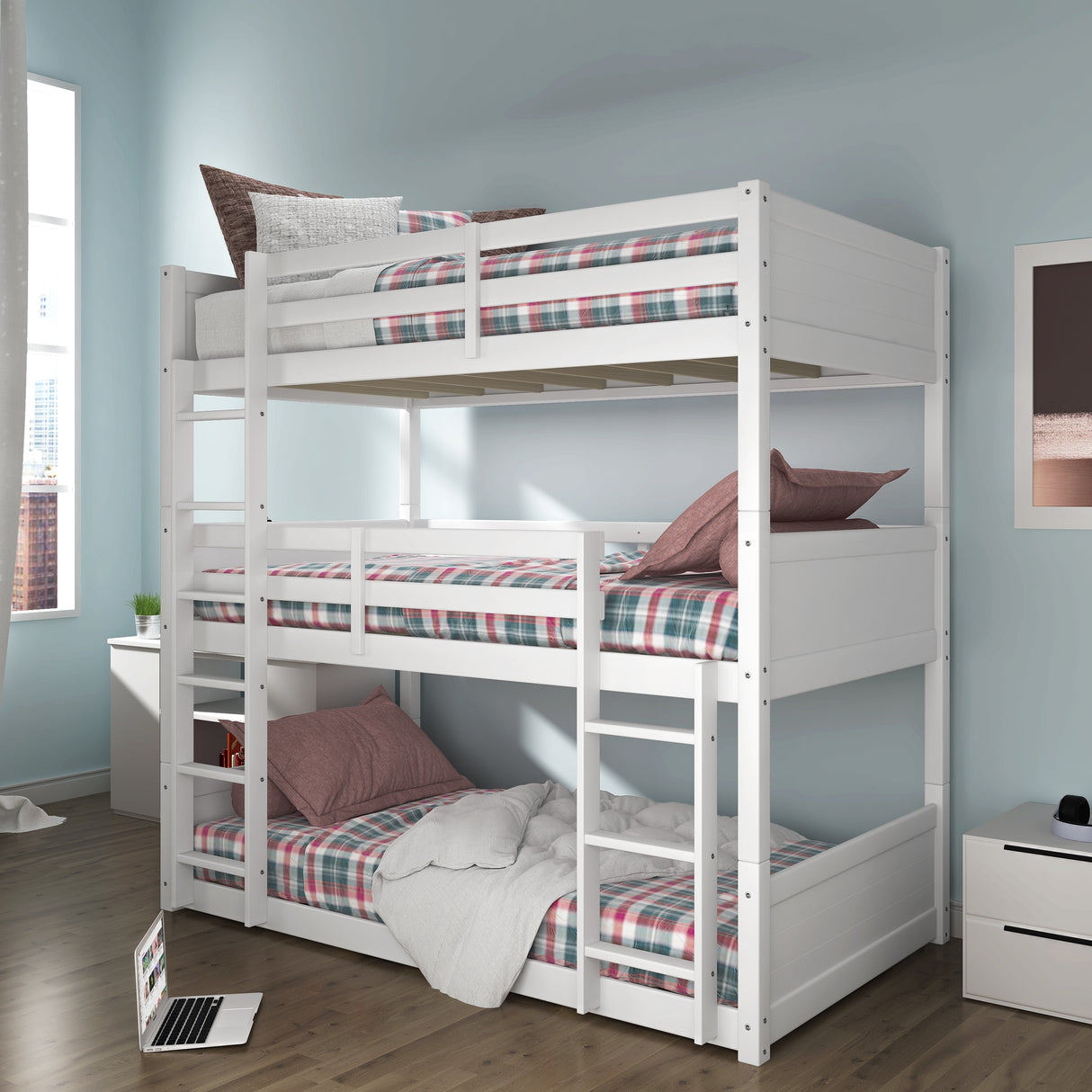 Living Essentials by Hillsdale Capri Wood Bunk Bed