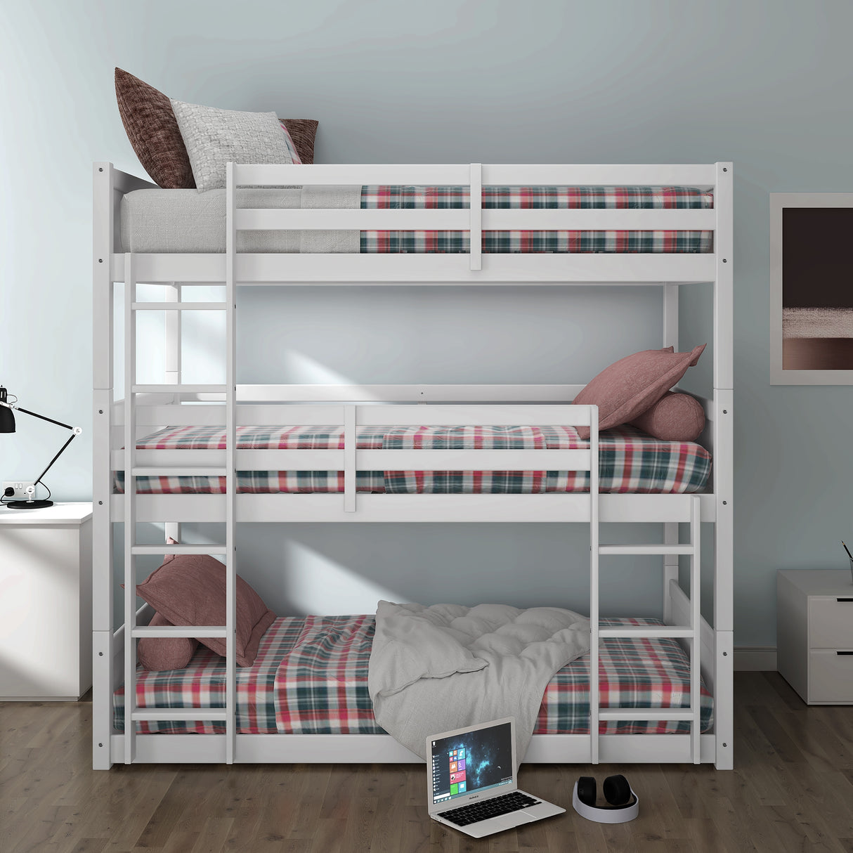 Living Essentials by Hillsdale Capri Wood Bunk Bed