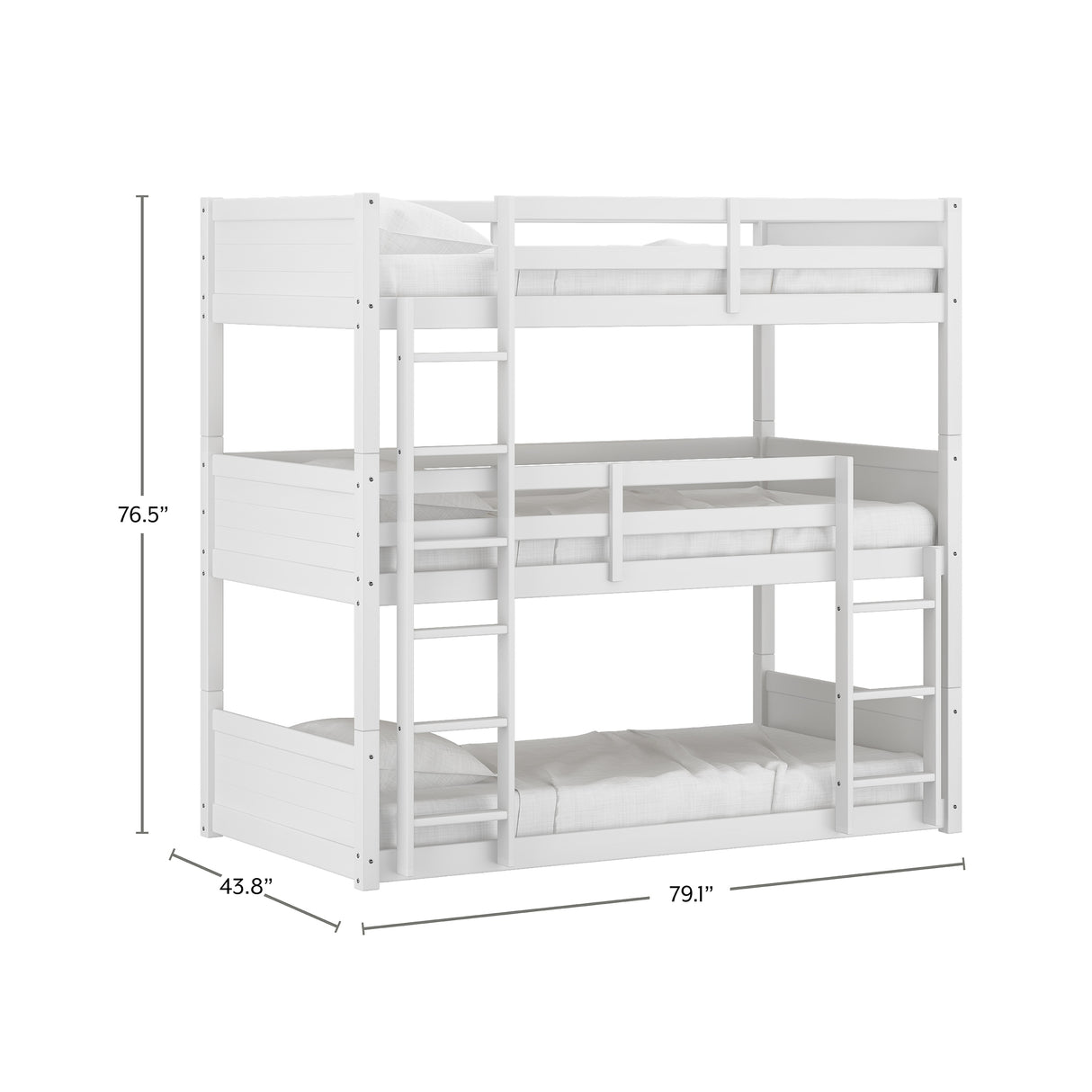 Living Essentials by Hillsdale Capri Wood Bunk Bed