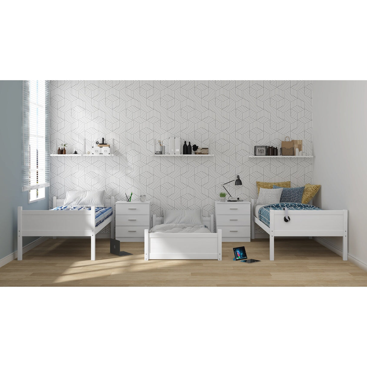 Living Essentials by Hillsdale Capri Wood Bunk Bed