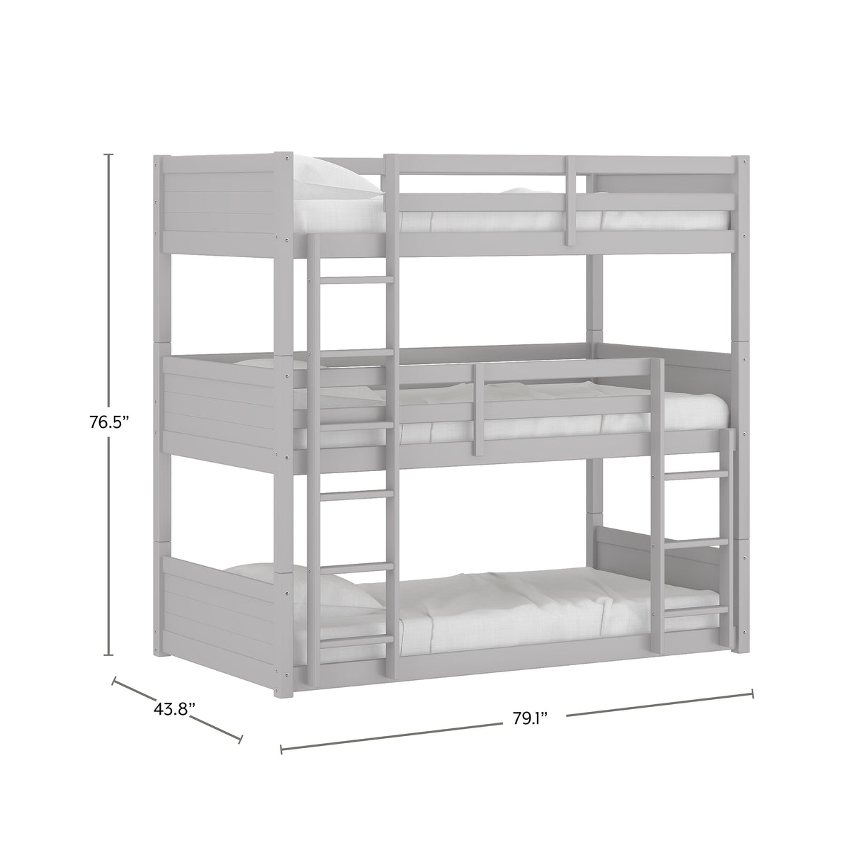 Living Essentials by Hillsdale Capri Wood Bunk Bed