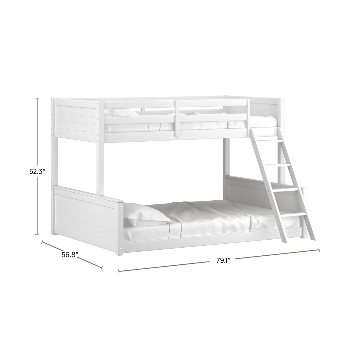 Living Essentials by Hillsdale Capri Wood Bunk Bed