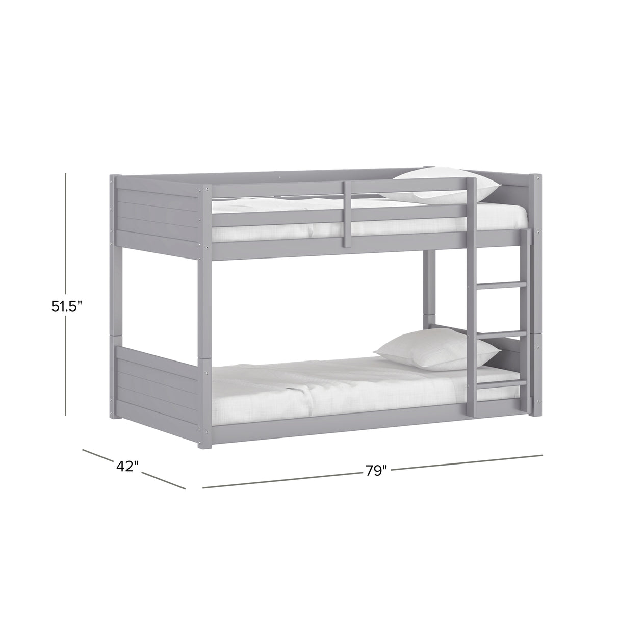 Living Essentials by Hillsdale Capri Wood Bunk Bed