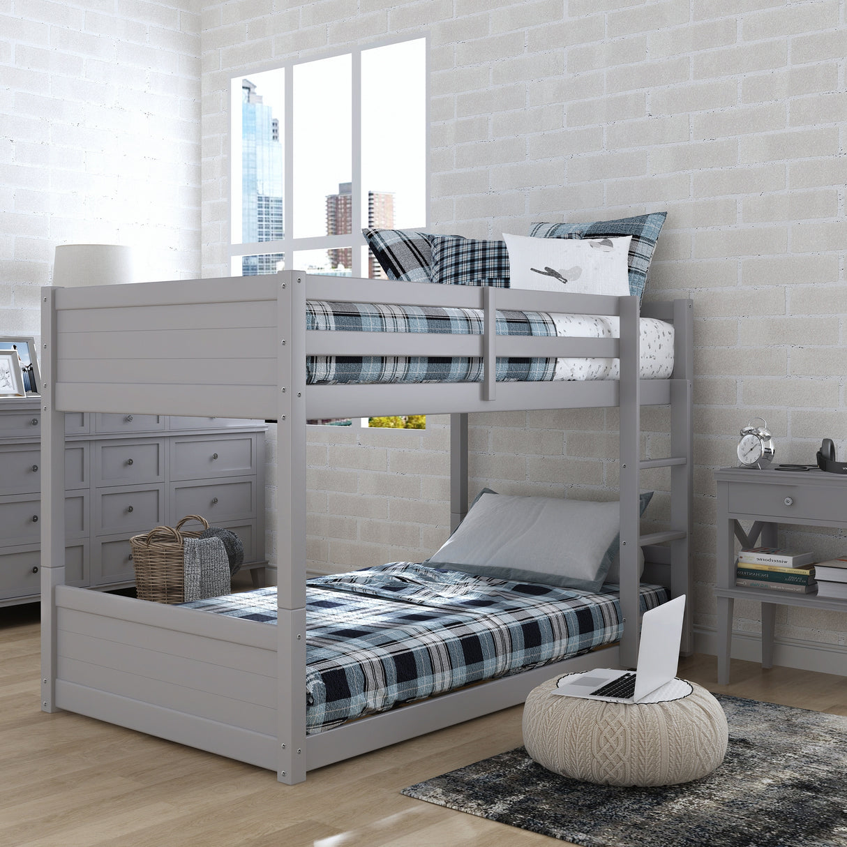Living Essentials by Hillsdale Capri Wood Bunk Bed