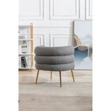 Living Room Accent Chair Plush Touch Lounge Chair & Tufted Cushions