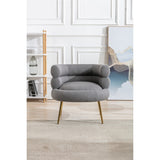 Living Room Accent Chair Plush Touch Lounge Chair & Tufted Cushions