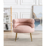 Living Room Accent Chair Plush Touch Lounge Chair & Tufted Cushions