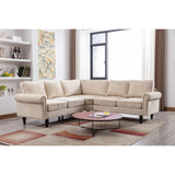 Living Room Accent Sectional Sofa