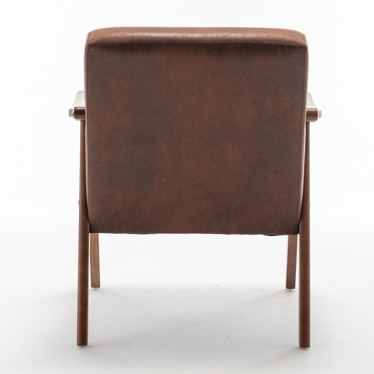 Living Room Chair with Solid Wood Frame, Accent Chair Extra-Thick Backrest, Wingback Chair for Bedroom, Lounge Chair Indoor