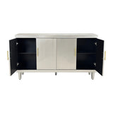 Living Room Large Size 4-Door Cabinet