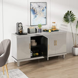 Living Room Large Size 4-Door Cabinet