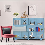 Living Room Study Locker Home Storage Cabinet Multifunctional Storage Bookshelf