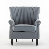Living Room Tufted Wingback Chair Accent Chair