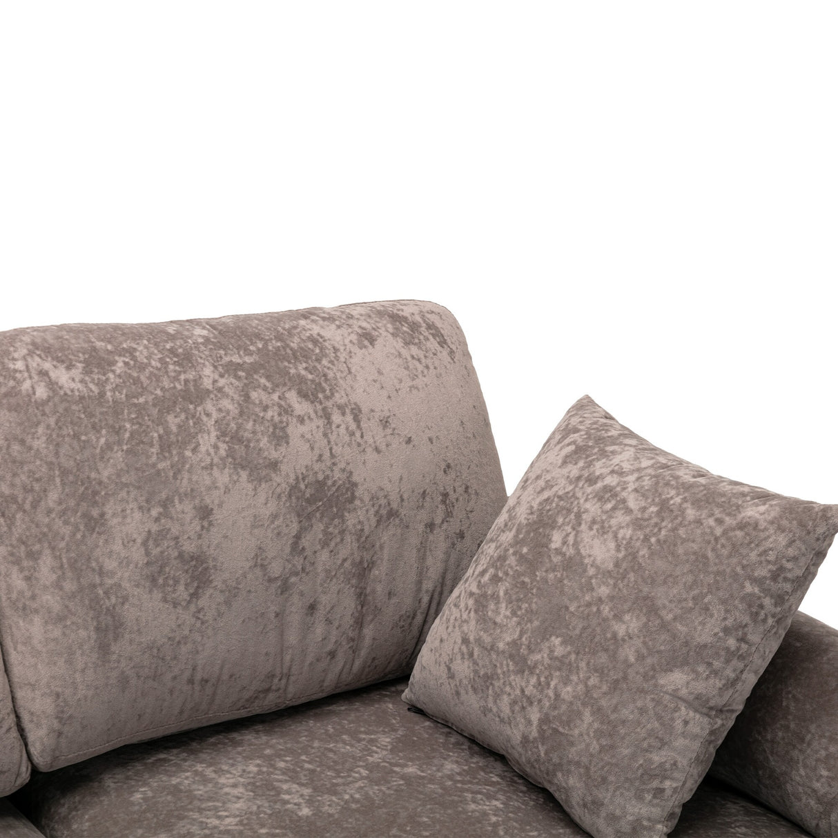 Living Room U-shape Sectional Sleeper Sofa with Chaise and Ottoman, Recliner Sofa with Removable Cushions and Pillows
