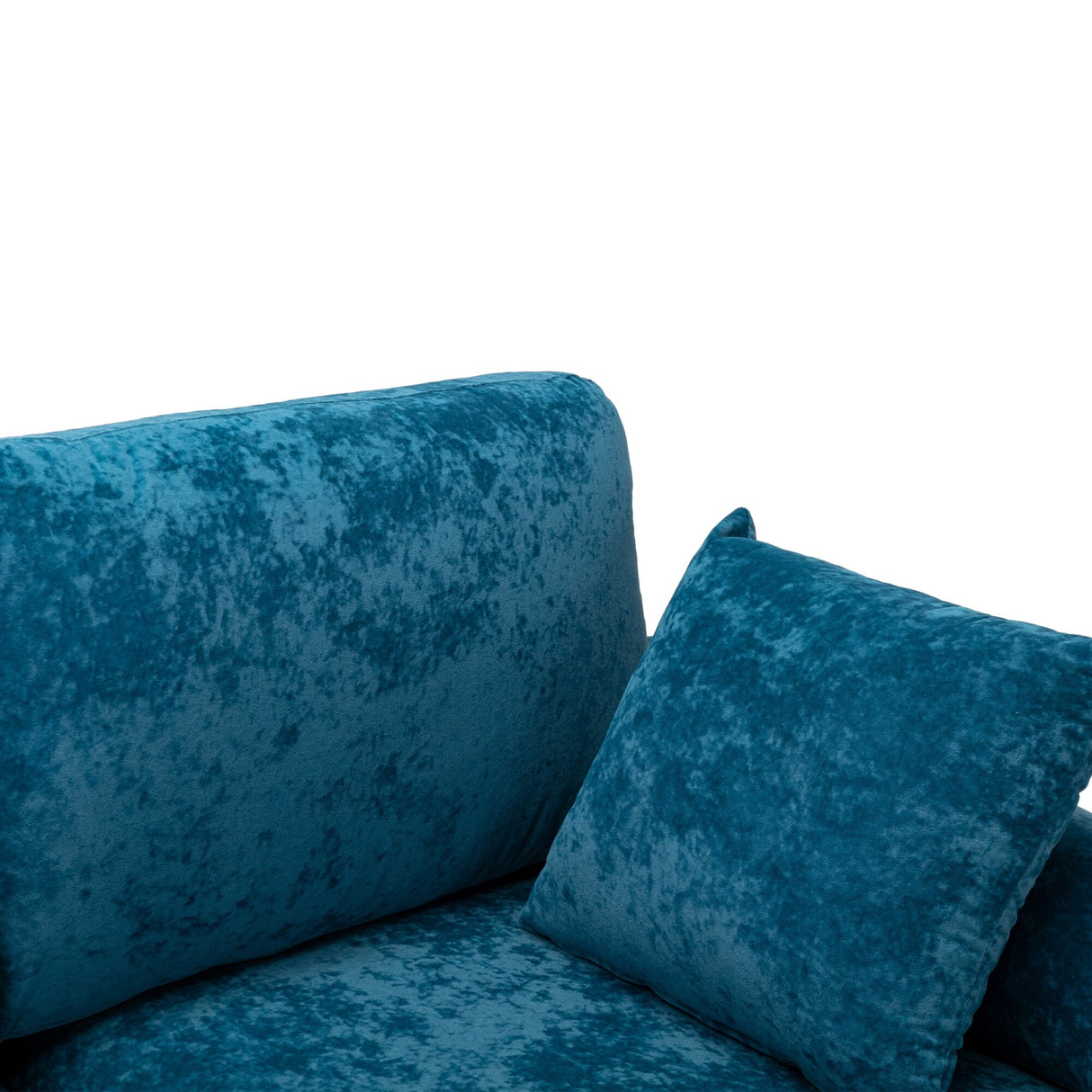 Living Room U-shape Sectional Sleeper Sofa with Chaise and Ottoman, Recliner Sofa with Removable Cushions and Pillows