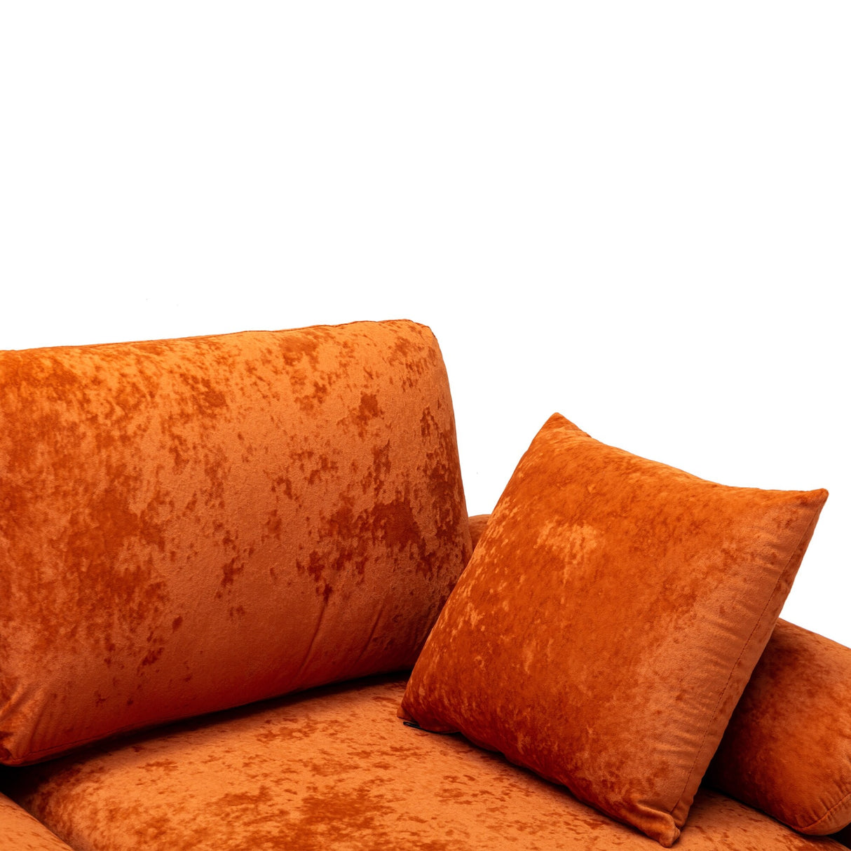 Living Room U-shape Sectional Sleeper Sofa with Chaise and Ottoman, Recliner Sofa with Removable Cushions and Pillows