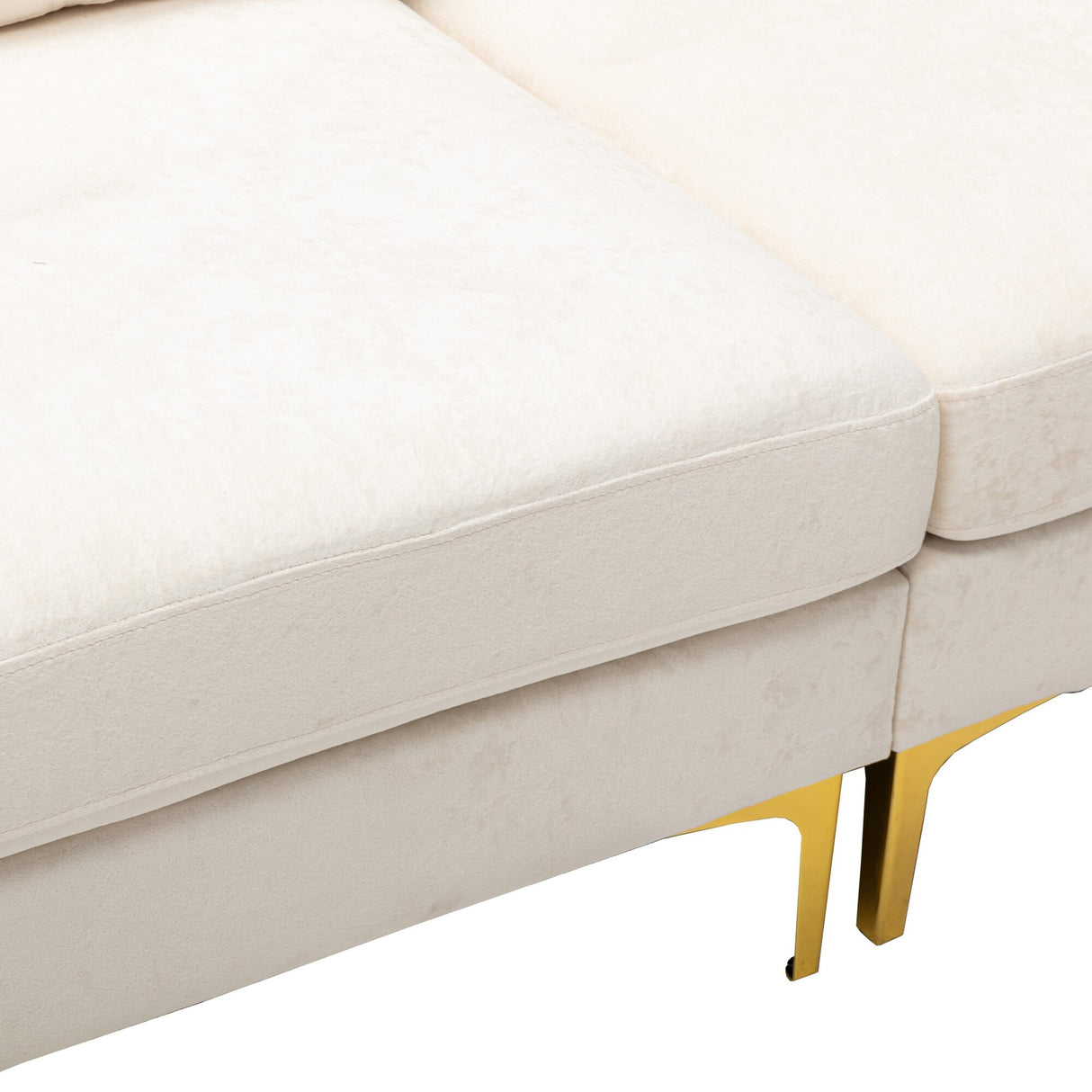 Living Room U-shape Sectional Sleeper Sofa with Chaise and Ottoman, Recliner Sofa with Removable Cushions and Pillows