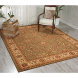 Nourison Living Treasures Persian Border Floral Area Rug