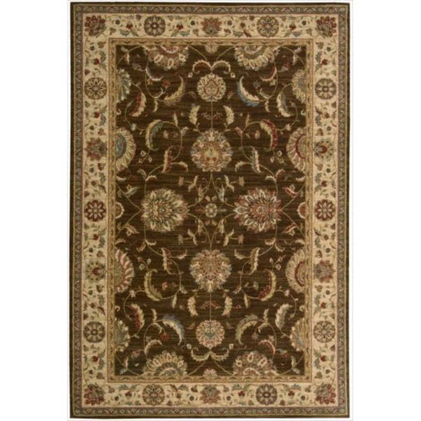 Nourison Living Treasures Persian Border Floral Area Rug