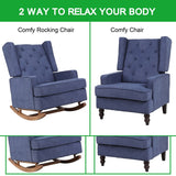 Living room Comfortable rocking chair accent chair