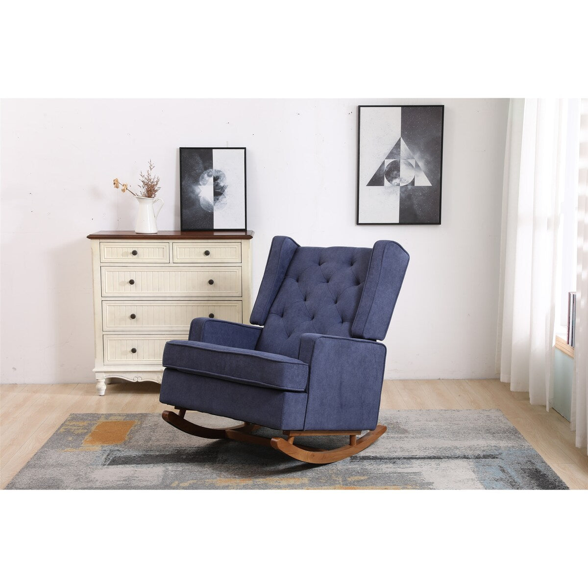 Living room Comfortable rocking chair accent chair