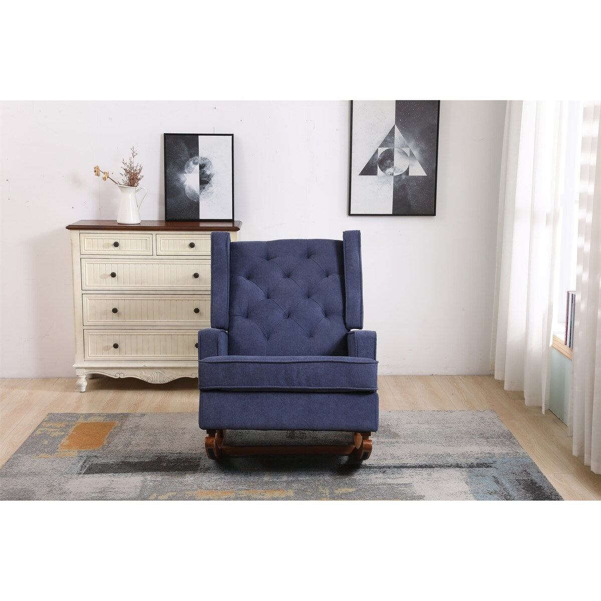 Living room Comfortable rocking chair accent chair
