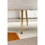 Livingroom Velvet Accent Chair with Adjustable Feet Screws Tub Chair Modern Wooden Frame Arm Chair with Metal Legs