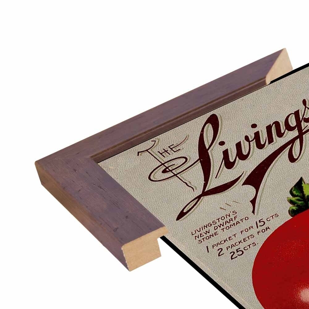 Livingston Tomato-VINAPP131531 Framed Print 22"x17" by Vintage Apple Collection