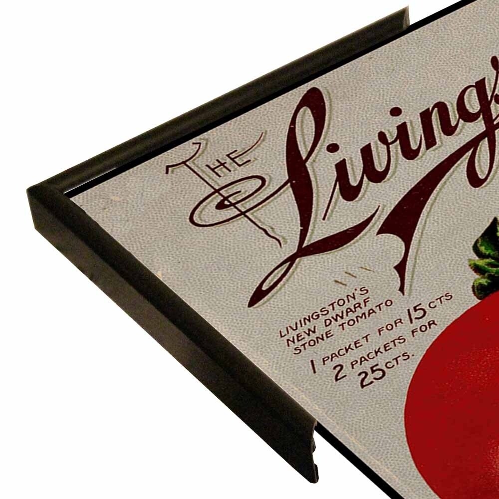Livingston Tomato-VINAPP131531 Framed Print 22"x17" by Vintage Apple Collection